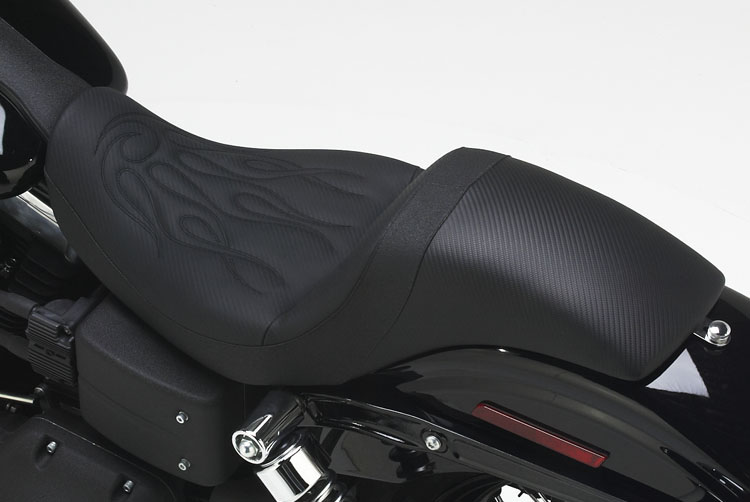 Black carbon-fiber with Asphalt sides