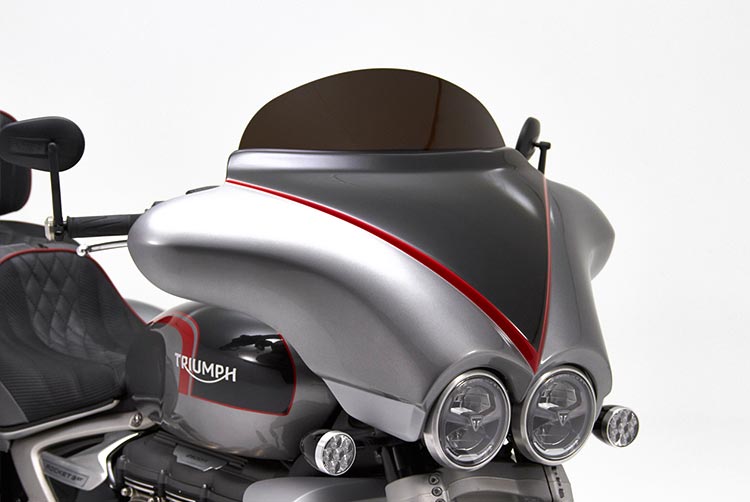 Five inch smoke windscreen